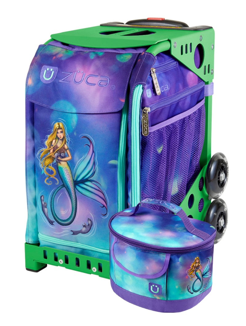 Mermaid Magic Sport + Lunchbox - Green_frame_flashing_wheels