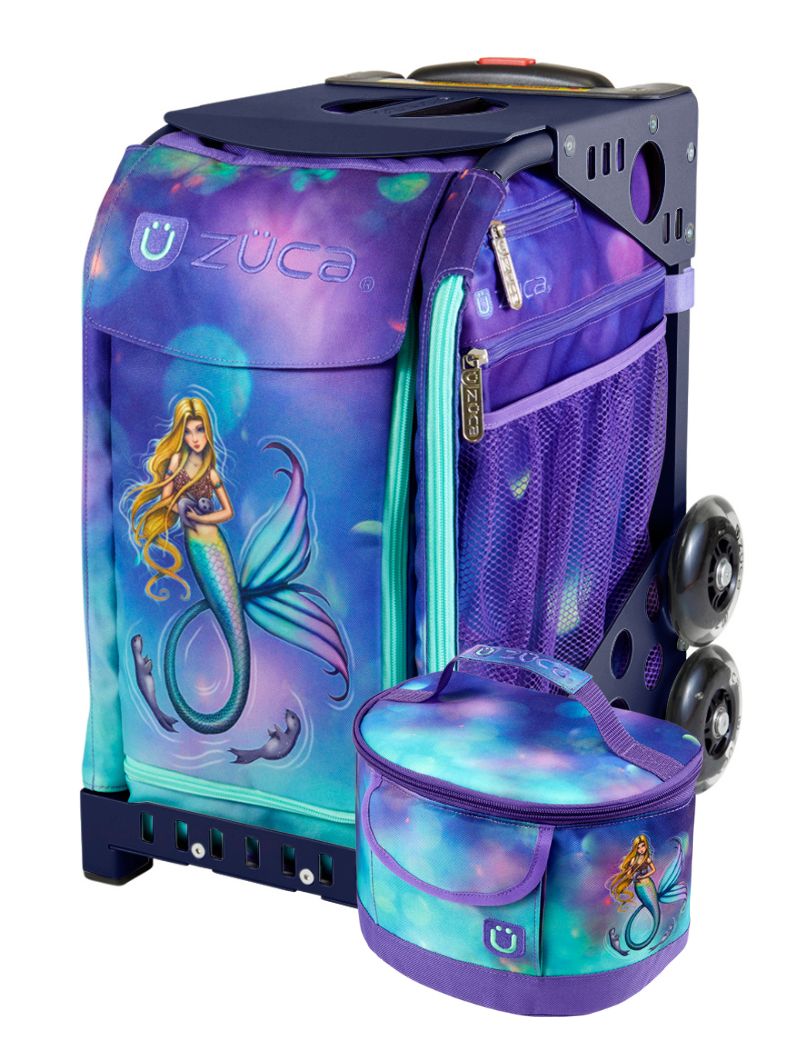 Mermaid Magic Sport + Lunchbox - Navy_frame_flashing_wheels