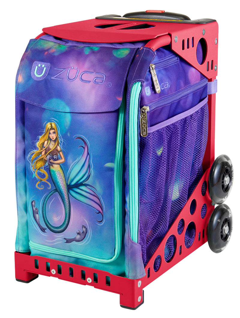 Mermaid Magic Sport + Lunchbox - Red_frame_flashing_wheels
