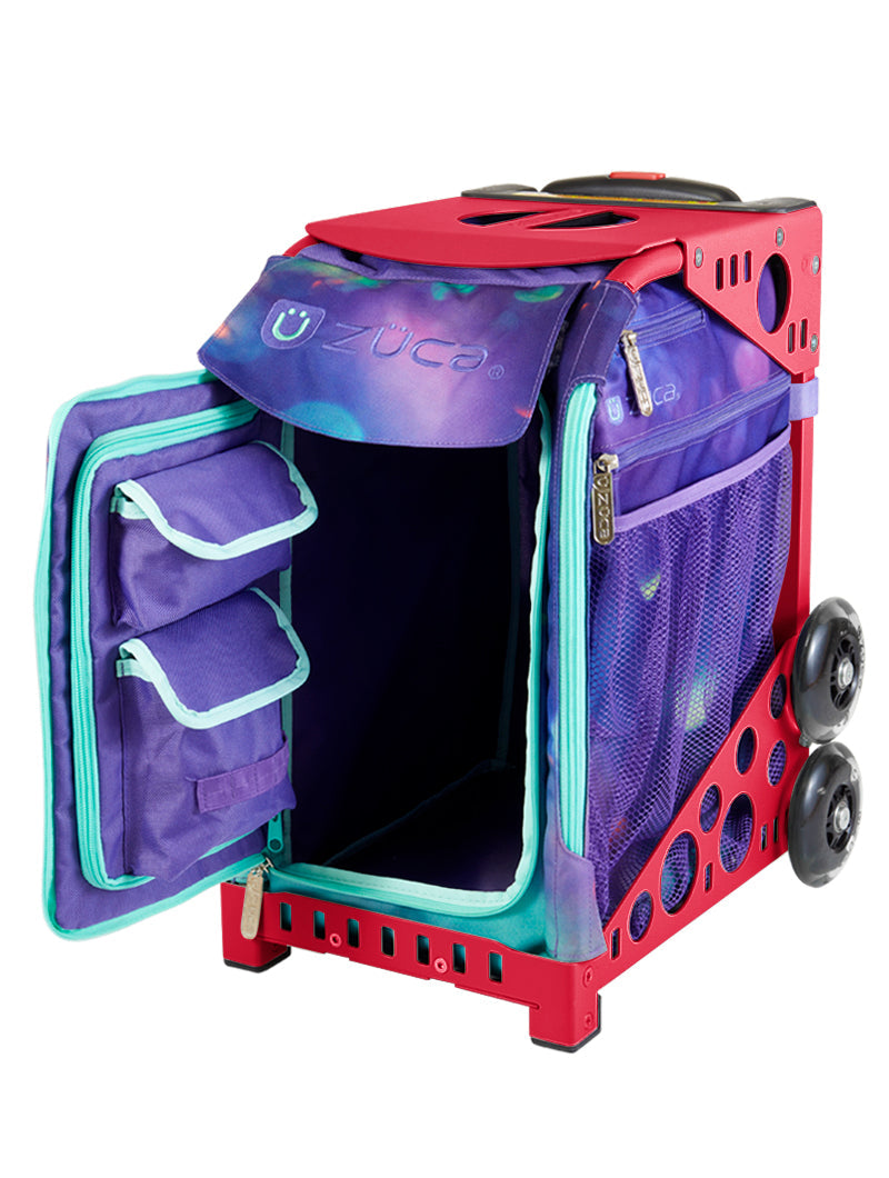 Mermaid Magic Sport + Lunchbox - Red_frame_flashing_wheels