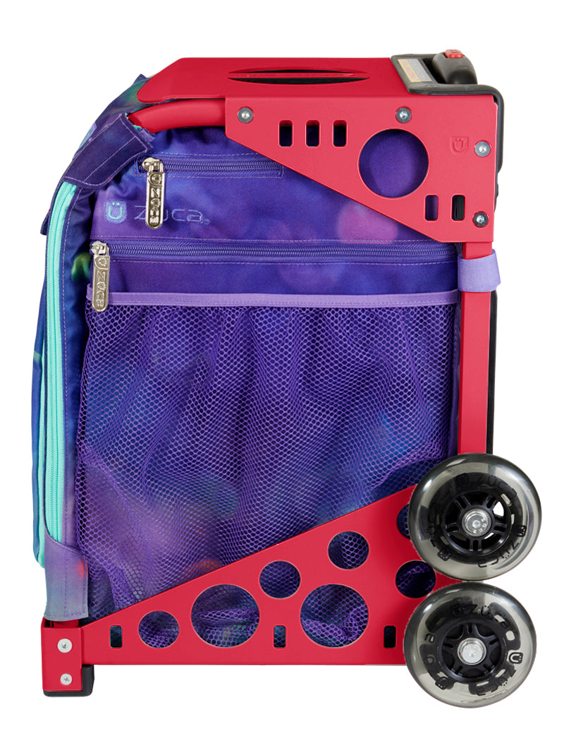 Mermaid Magic Sport + Lunchbox - Red_frame_flashing_wheels