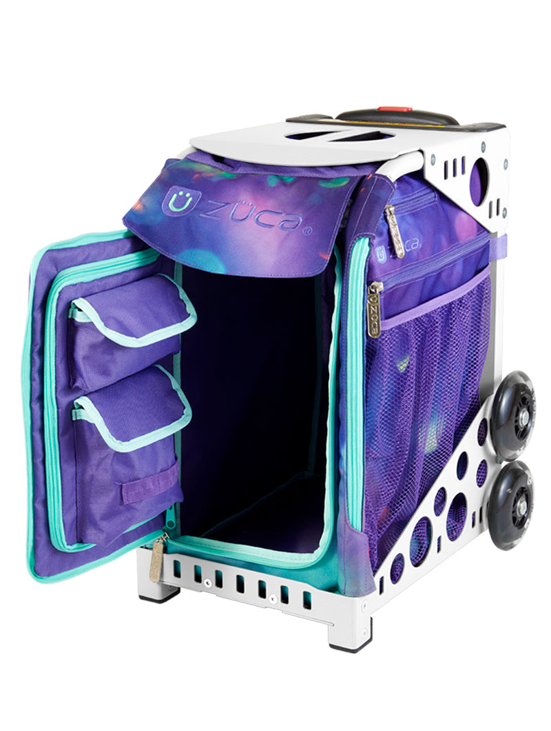 Mermaid Magic Sport + Lunchbox - White_frame_flashing_wheels