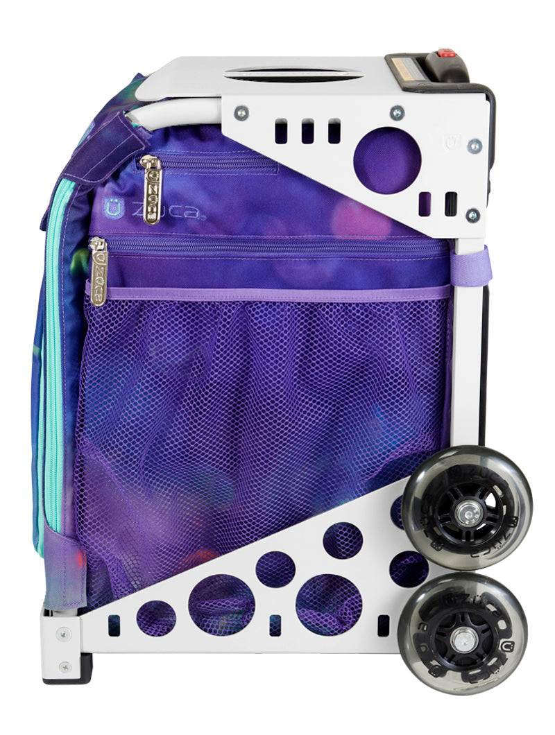 Mermaid Magic Sport + Lunchbox - White_frame_flashing_wheels