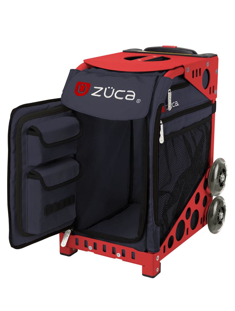 Midnight Sport - Red_frame_flashing_wheels