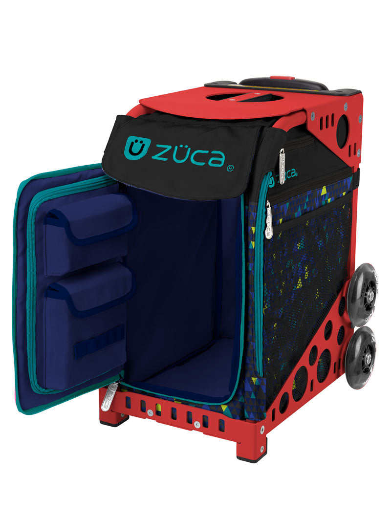 Nexus Sport - Red_frame_flashing_wheels