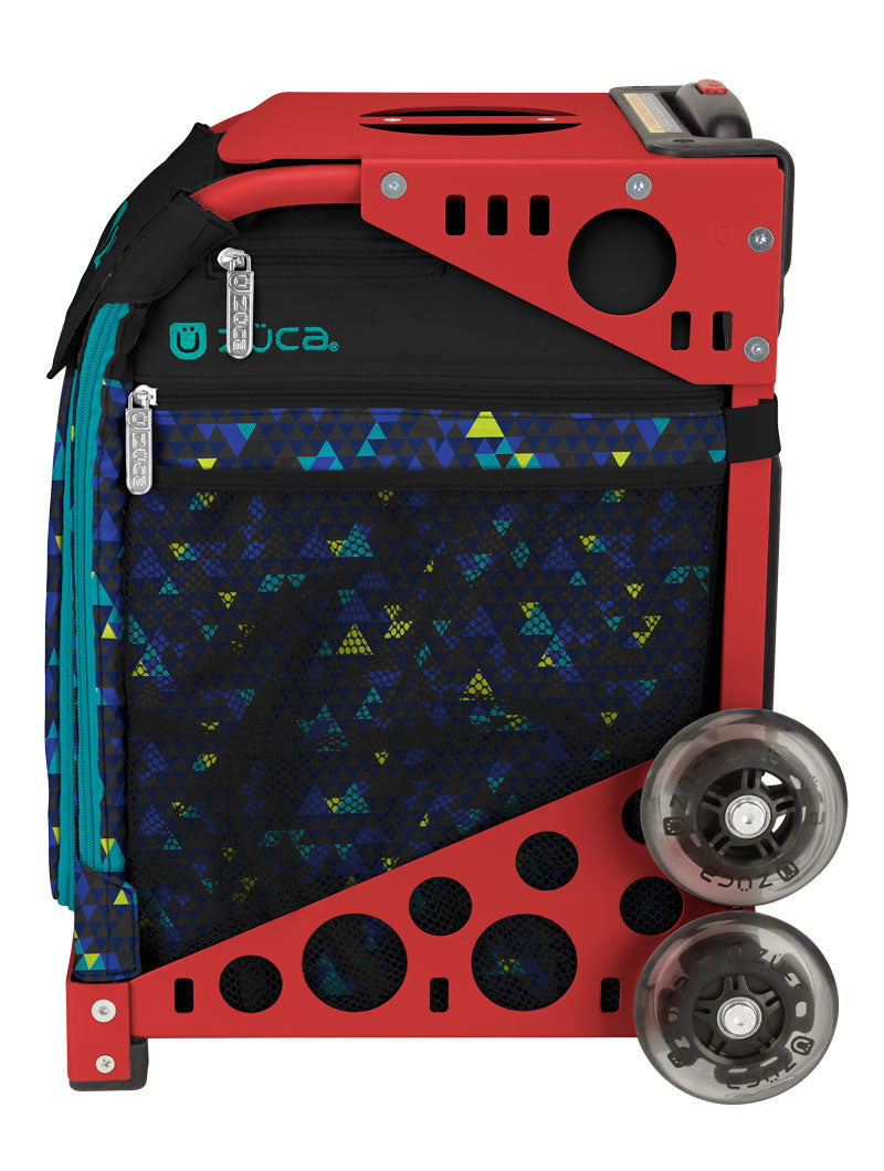 Nexus Sport - Red_frame_flashing_wheels