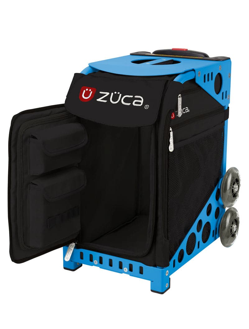 Obsidian Sport - Blue_frame_flashing_wheels