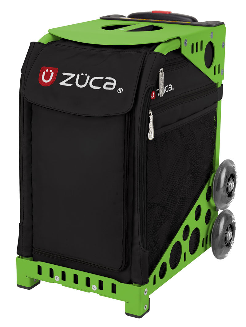 Obsidian Sport - Green_frame_flashing_wheels