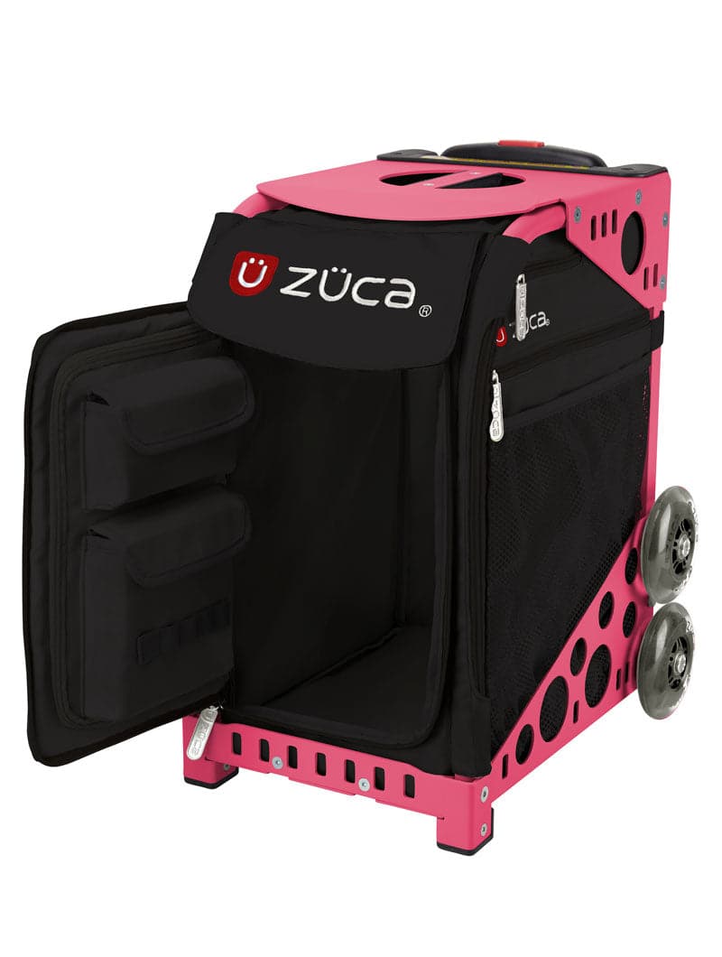 Obsidian Sport - Pink_frame_flashing_wheels