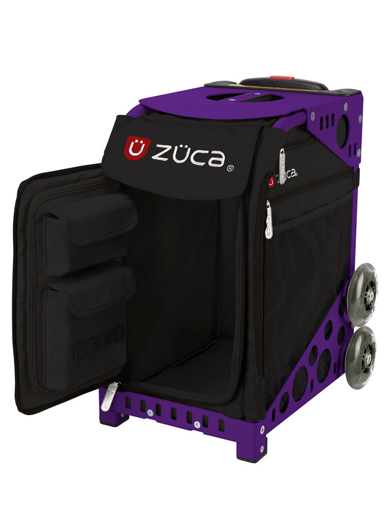 Obsidian Sport - Purple_frame_flashing_wheels