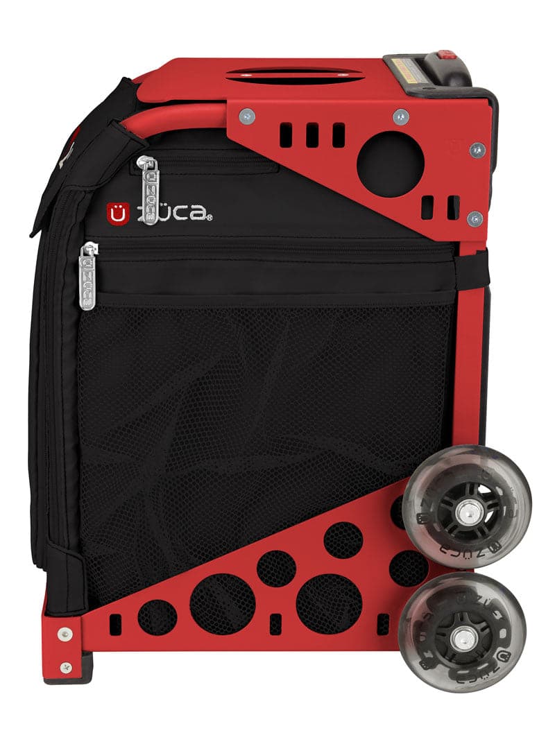 Obsidian Sport - Red_frame_flashing_wheels