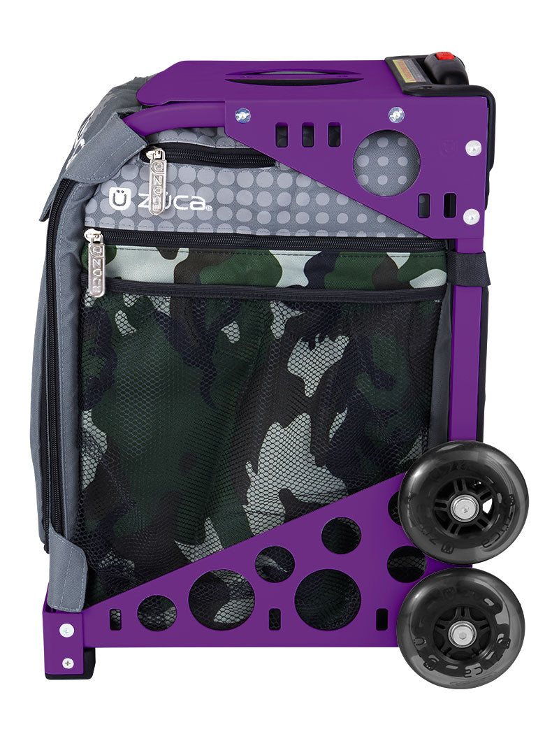 Paintball Sport - Purple_frame_flashing_wheels