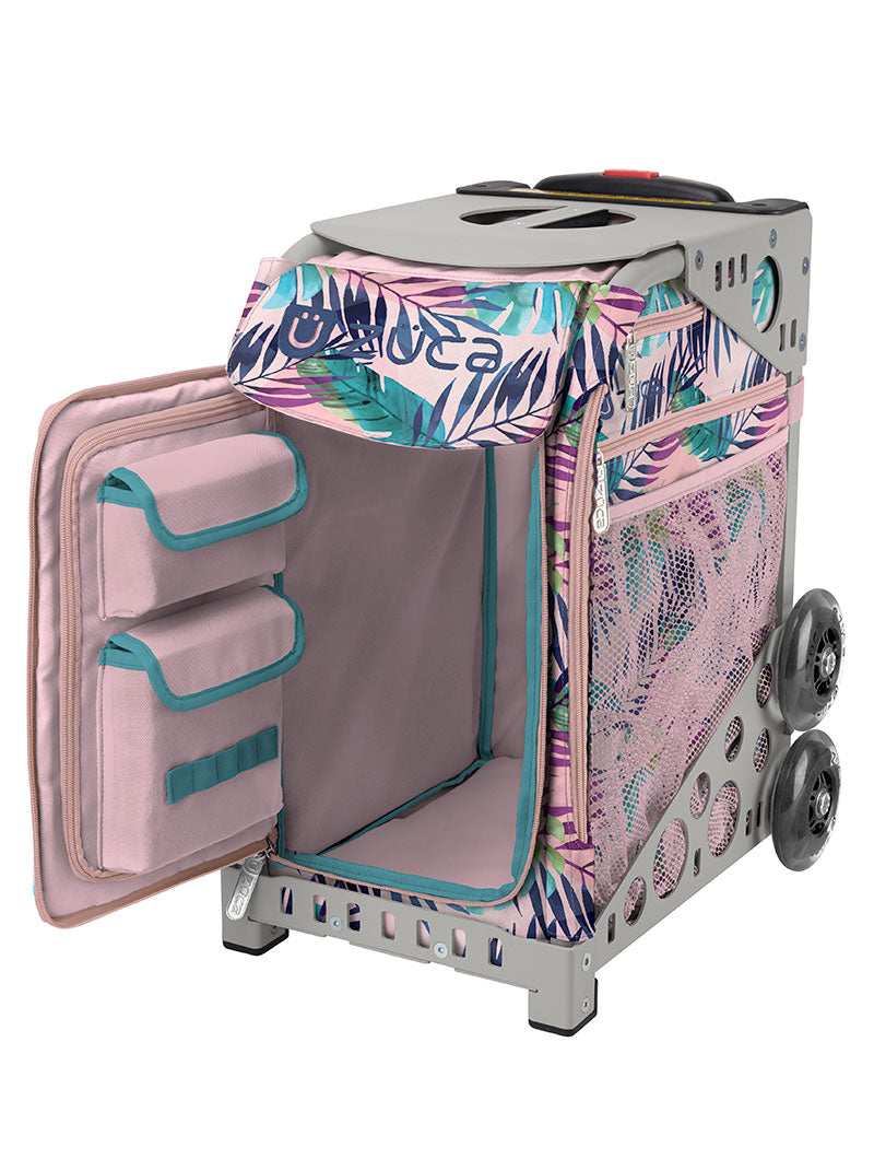 Pink Oasis Sport - Gray_frame_flashing_wheels