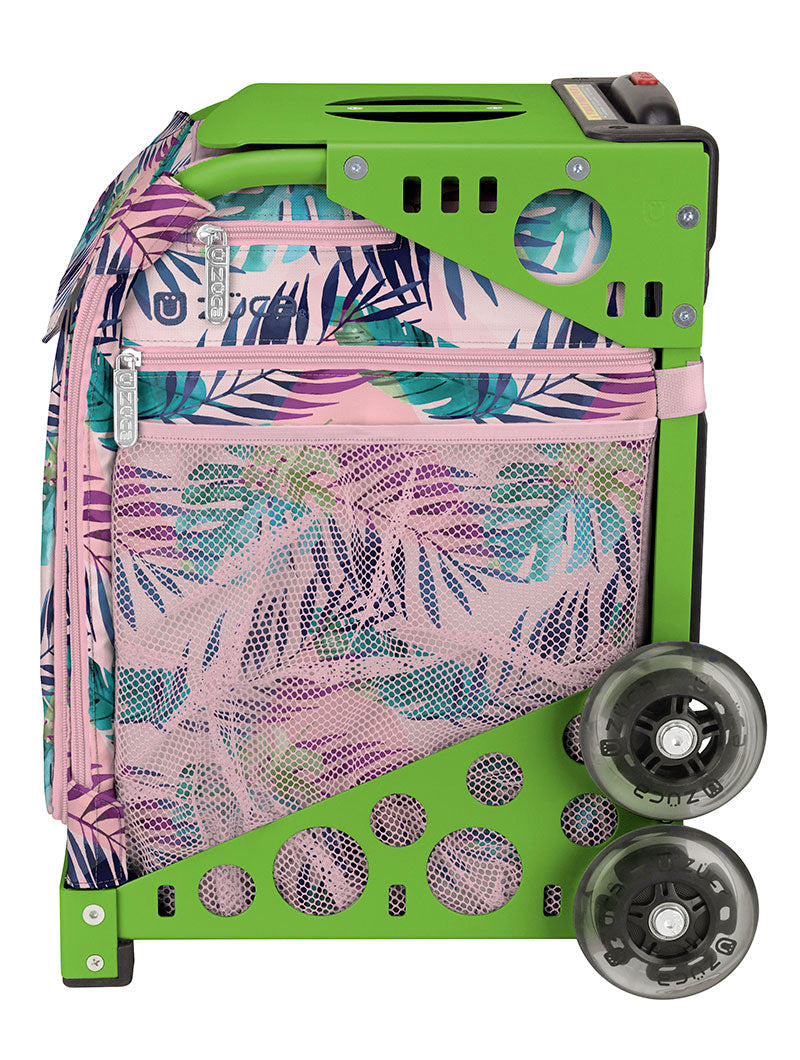 Pink Oasis Sport - Green_frame_flashing_wheels