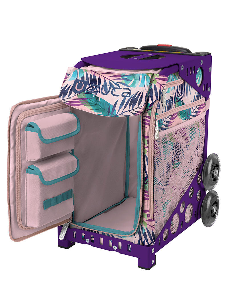 Pink Oasis Sport - Purple_frame_flashing_wheels