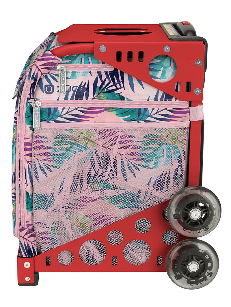 Pink Oasis Sport - Red_frame_flashing_wheels