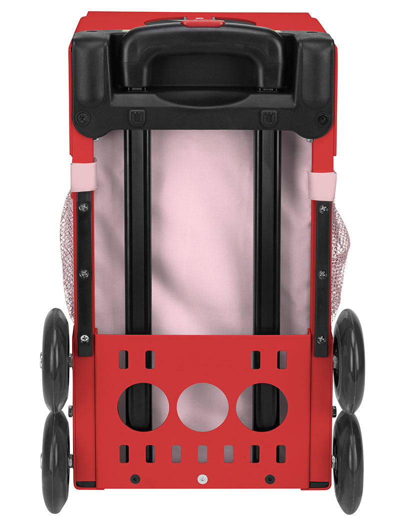 Pink Oasis Sport - Red_frame_flashing_wheels