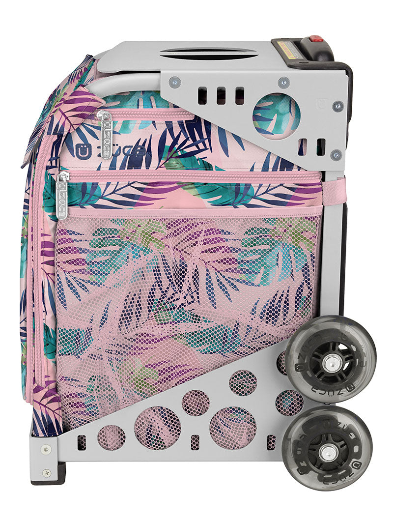 Pink Oasis Sport - White_frame_flashing_wheels