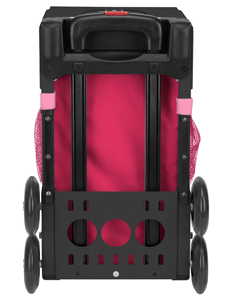 Pink SK8 Sport - Black_frame_flashing_wheels