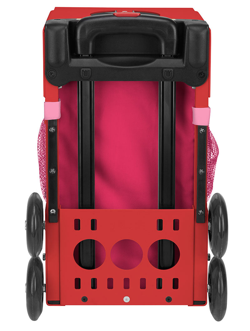 Pink SK8 Sport - Red_frame_flashing_wheels