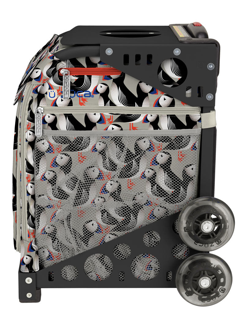 Playful Puffins Sport + Lunchbox - Black_frame_non-flashing_wheels