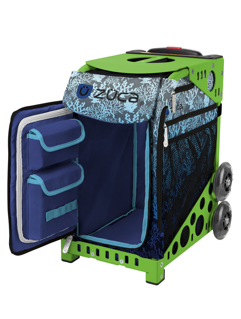 Reef Sport + Lunchbox - Green_frame_flashing_wheels