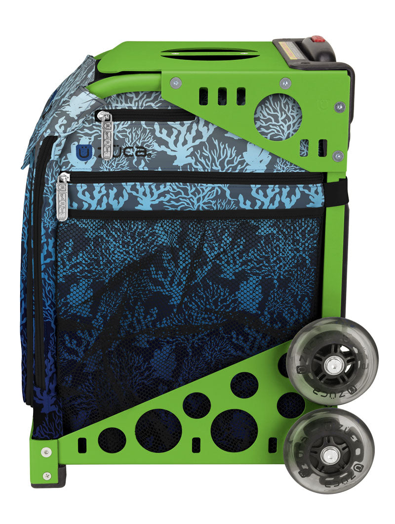 Reef Sport + Lunchbox - Green_frame_flashing_wheels