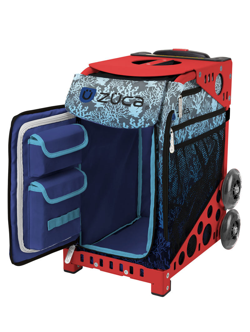 Reef Sport + Lunchbox - Red_frame_flashing_wheels