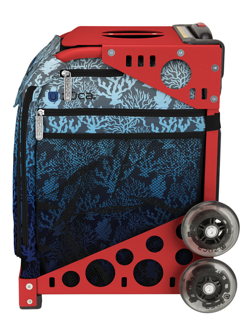 Reef Sport + Lunchbox - Red_frame_flashing_wheels