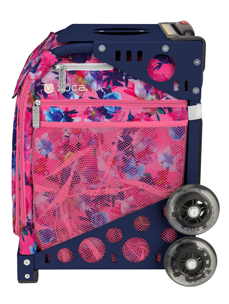 Romantic Botanic Sport - Navy_frame_flashing_wheels