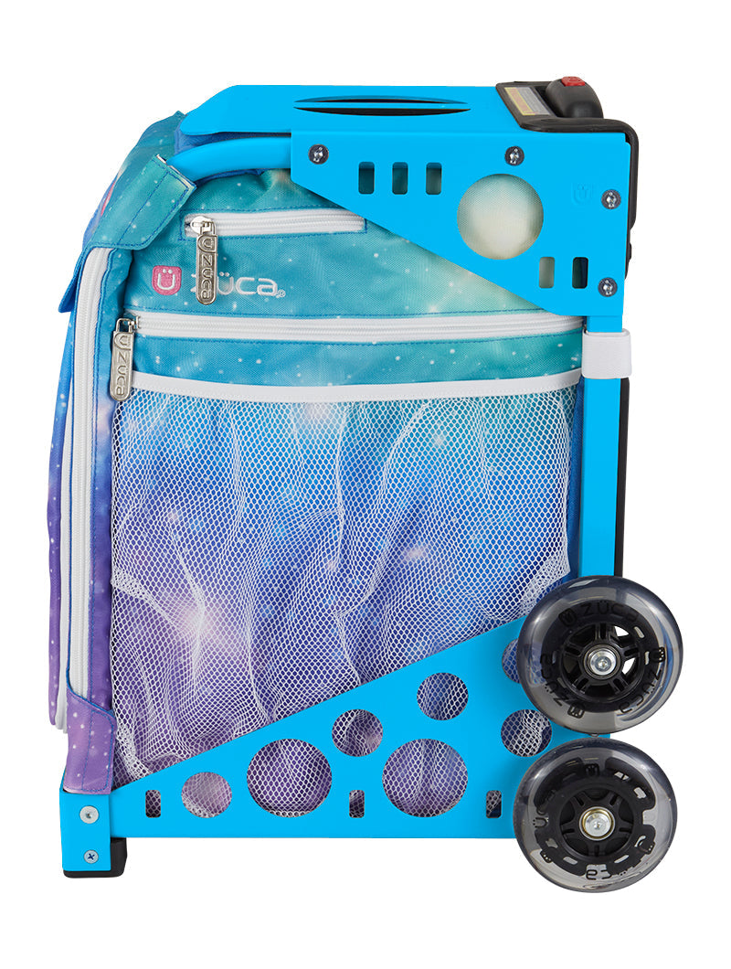 Shine Bright Sport + Lunchbox - Blue_frame_flashing_wheels