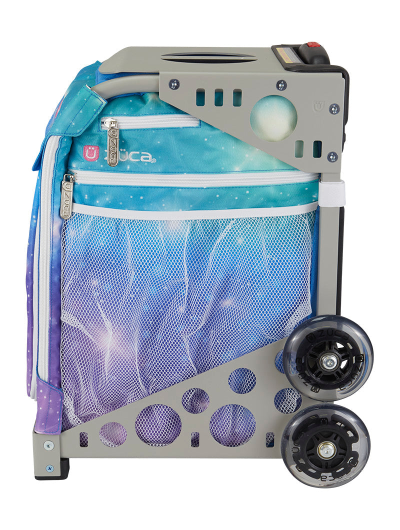 Shine Bright Sport + Lunchbox - Gray_frame_flashing_wheels
