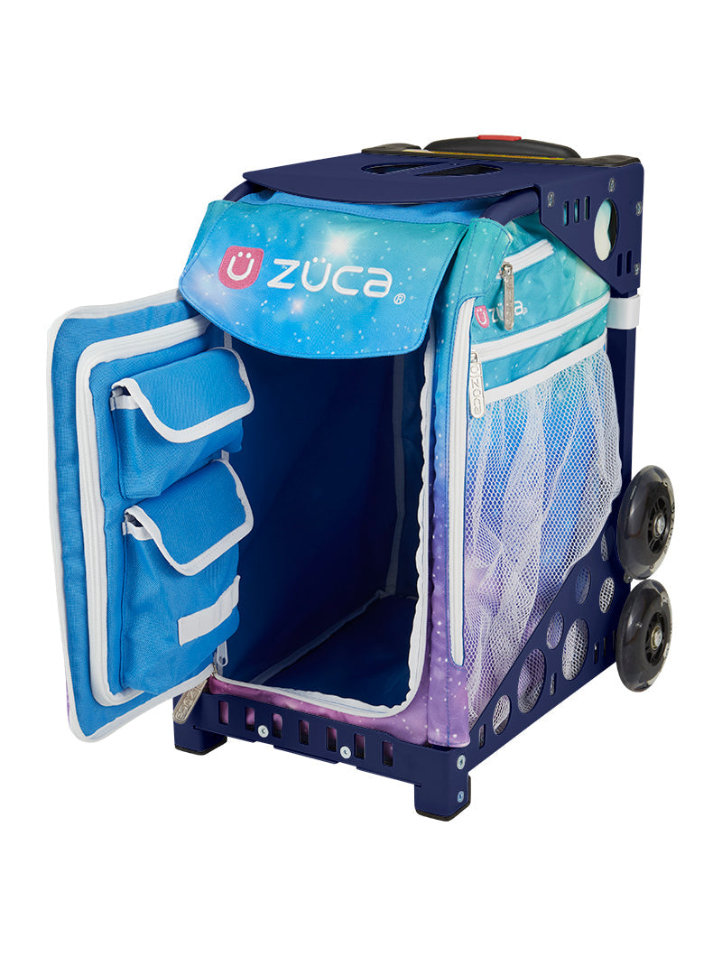 Shine Bright Sport + Lunchbox - Navy_frame_flashing_wheels
