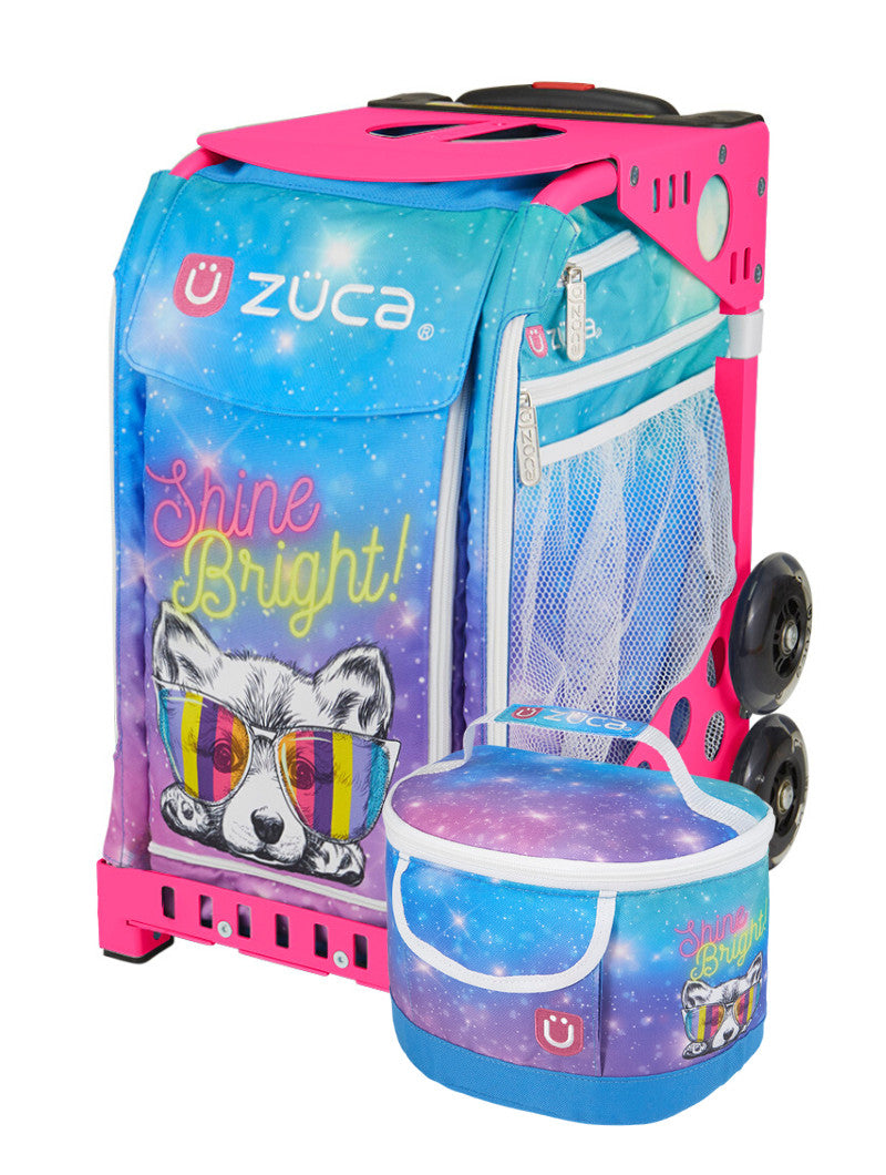Shine Bright Sport + Lunchbox - Pink_frame_flashing_wheels