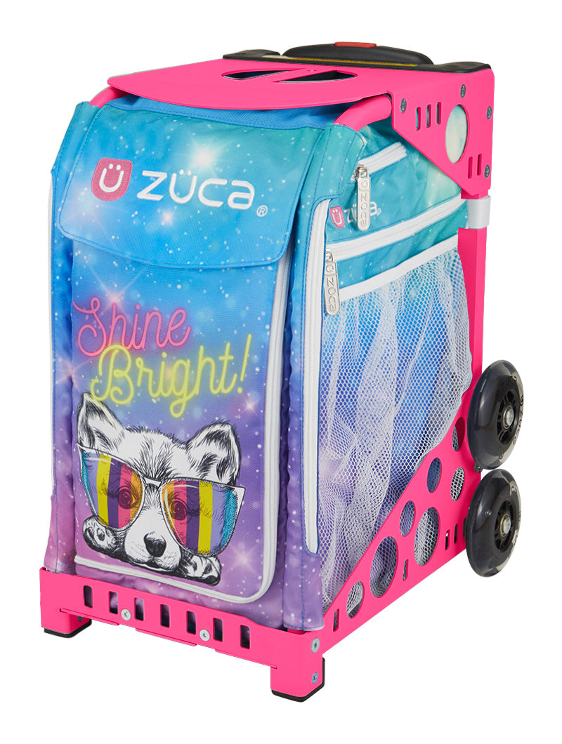 Shine Bright Sport + Lunchbox - Pink_frame_flashing_wheels