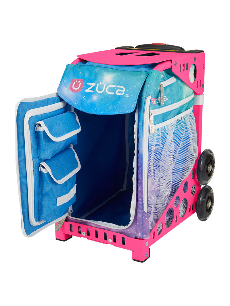 Shine Bright Sport + Lunchbox - Pink_frame_flashing_wheels