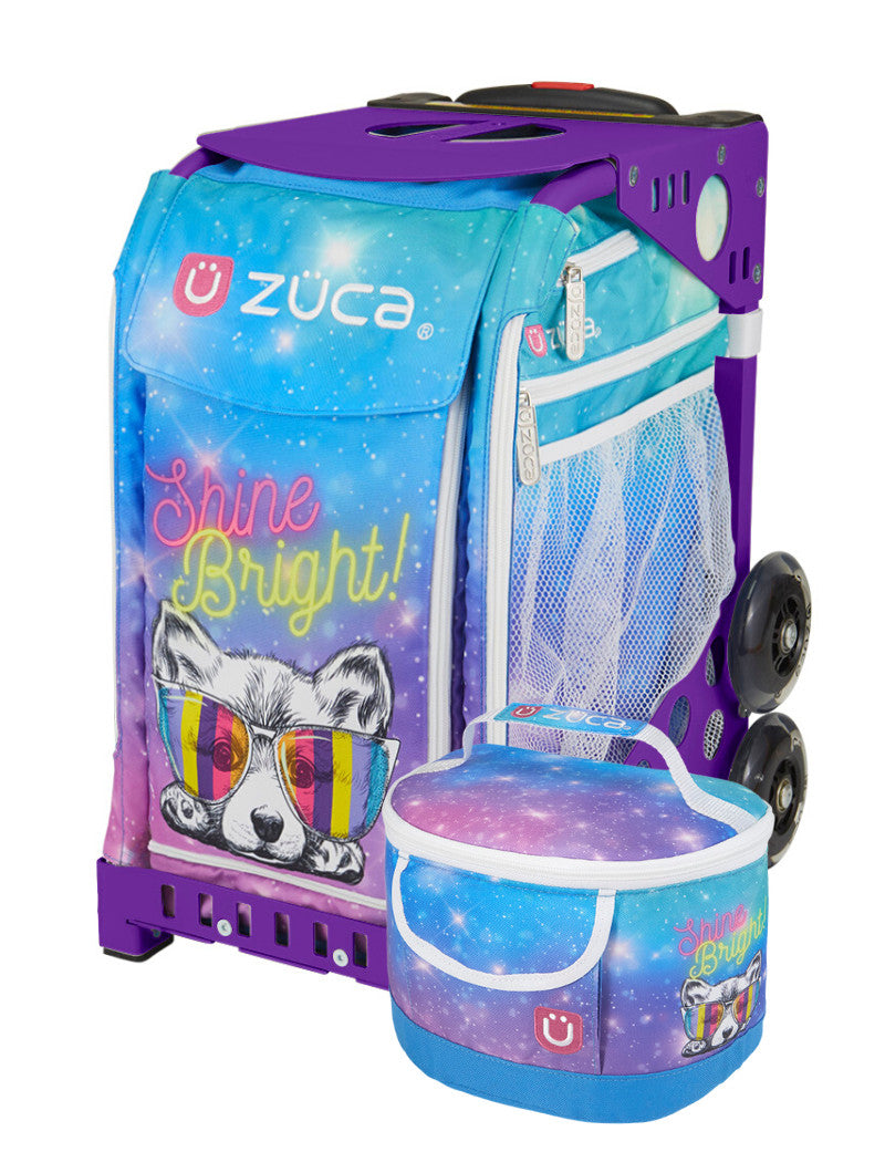 Shine Bright Sport + Lunchbox - Purple_frame_flashing_wheels