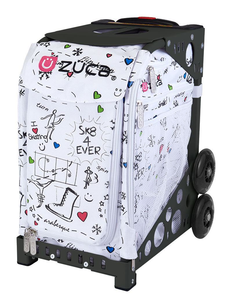 SK8 Sport - Black_frame_flashing_wheels