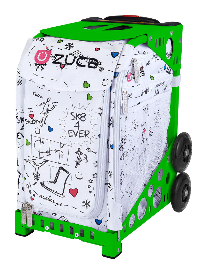 SK8 Sport - Green_frame_flashing_wheels