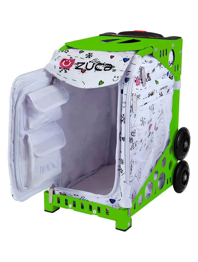 SK8 Sport - Green_frame_flashing_wheels