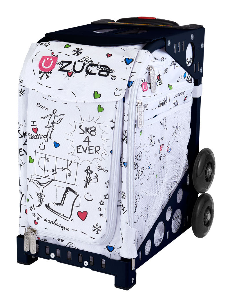 SK8 Sport - Navy_frame_flashing_wheels