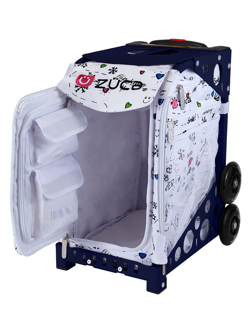 SK8 Sport - Navy_frame_flashing_wheels