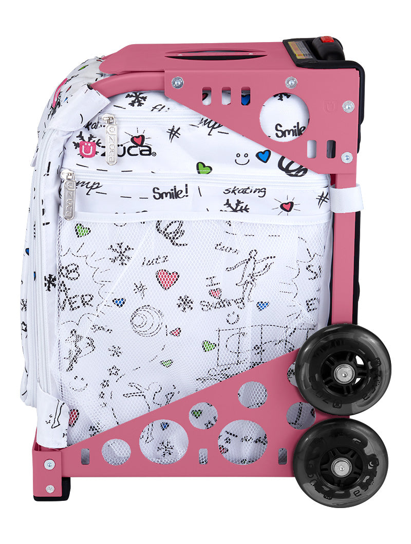 SK8 Sport - Pink_frame_flashing_wheels