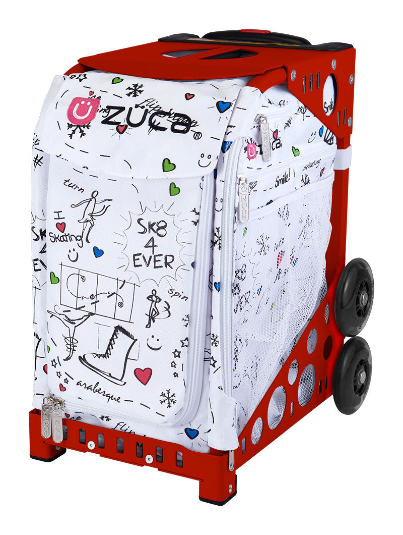 SK8 Sport - Red_frame_flashing_wheels