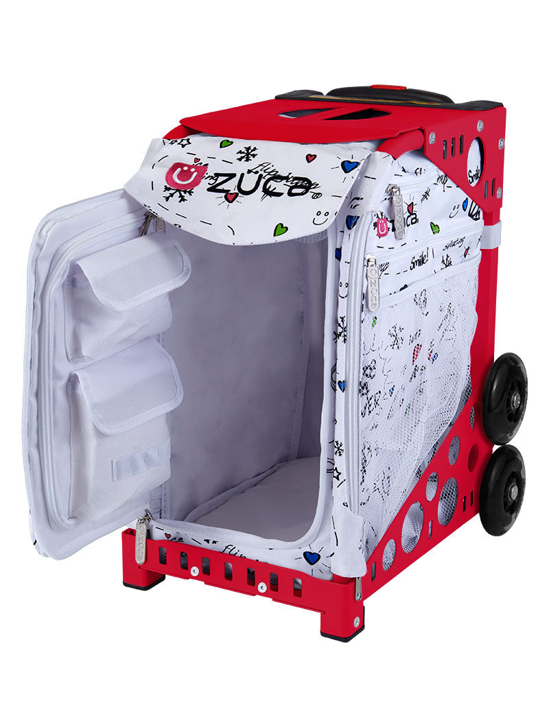 SK8 Sport - Red_frame_flashing_wheels