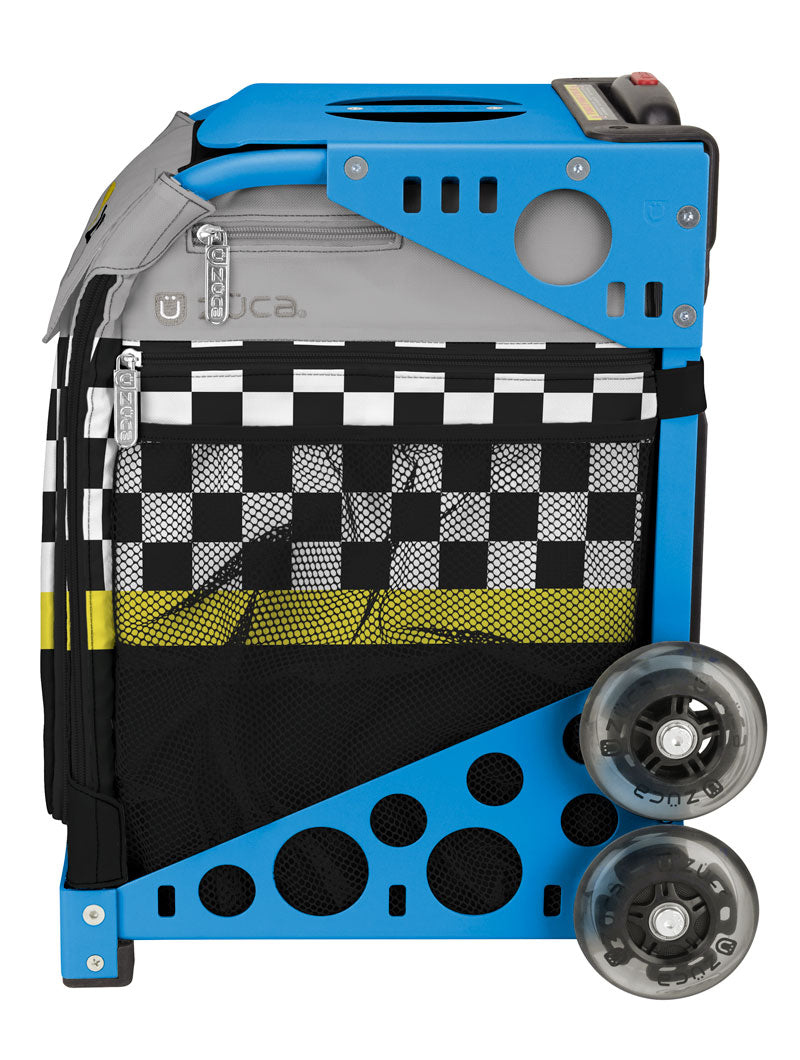 Sk8ter Block Sport + Lunchbox - Blue_frame_flashing_wheels