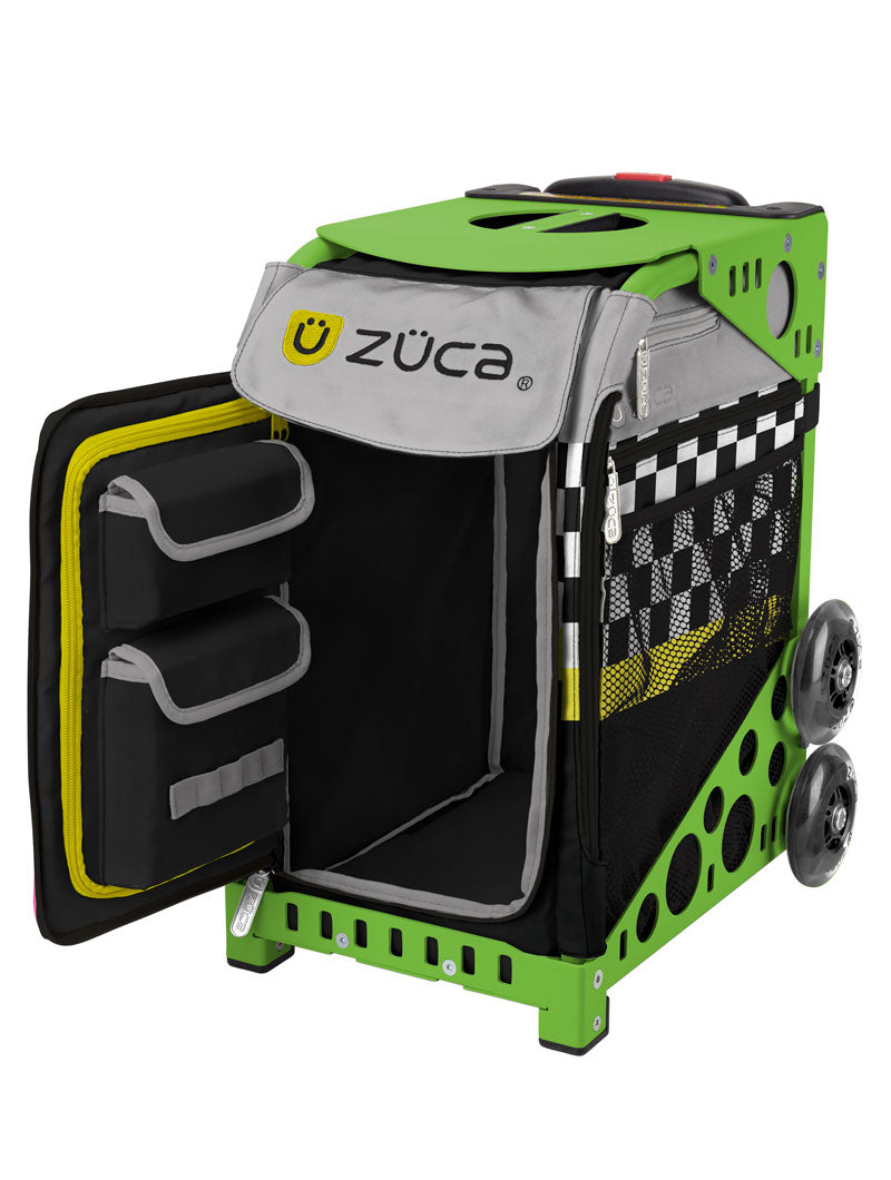 Sk8ter Block Sport + Lunchbox - Green_frame_flashing_wheels