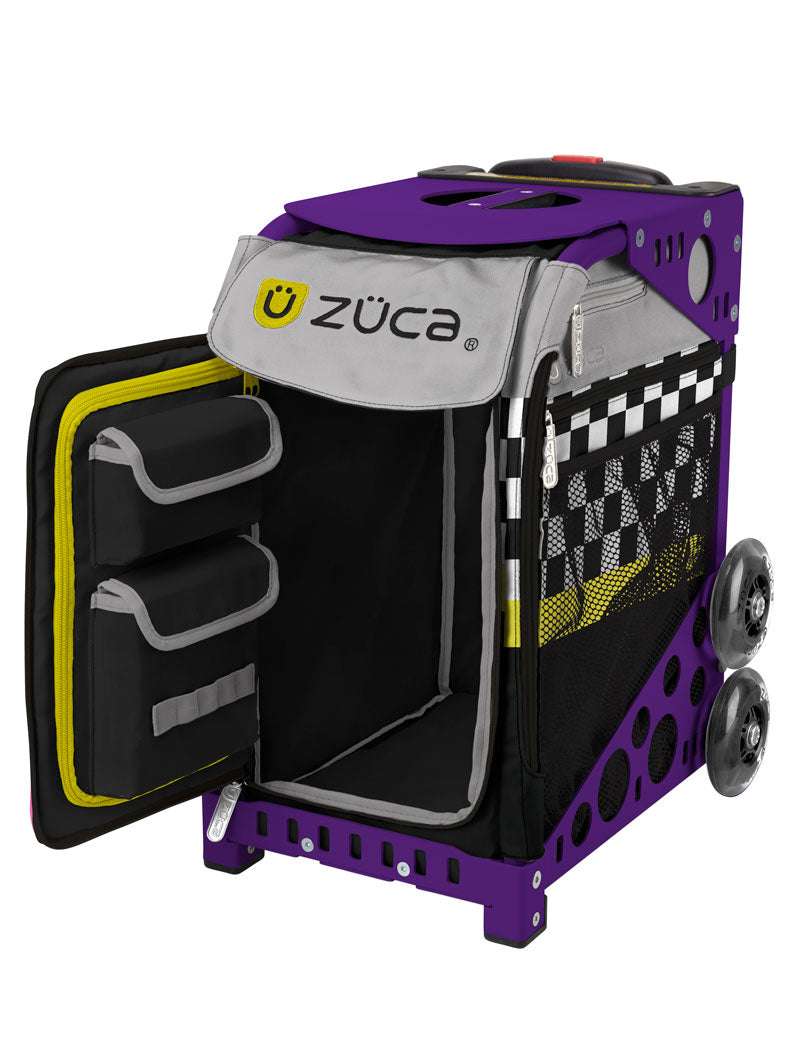 Sk8ter Block Sport + Lunchbox - Purple_frame_flashing_wheels
