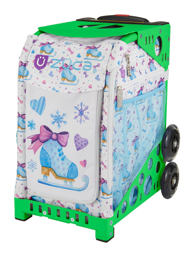 Skate Style Sport - Green_frame_flashing_wheels