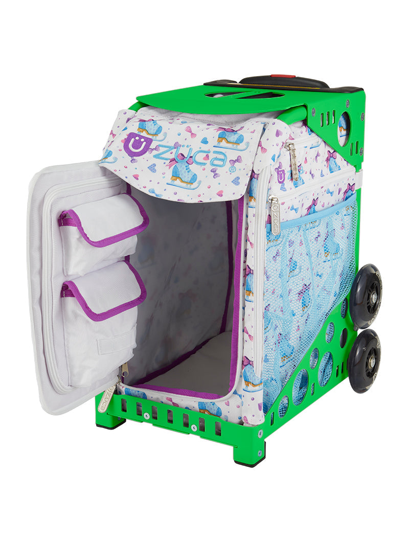 Skate Style Sport - Green_frame_flashing_wheels